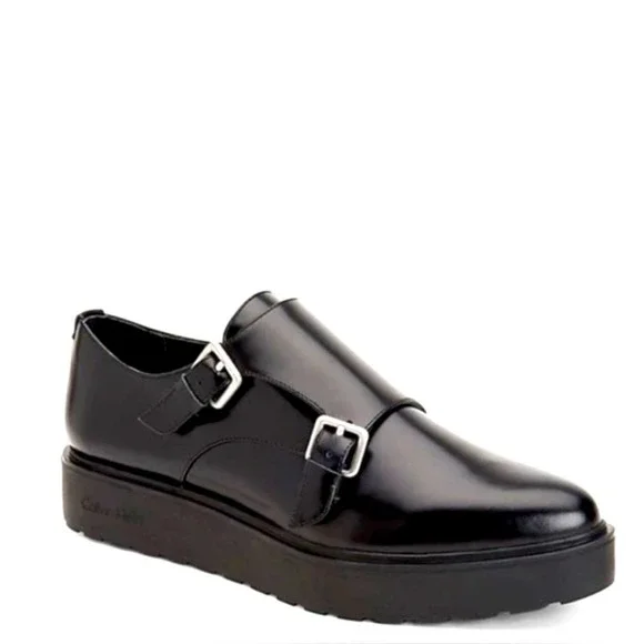 Calvin Klein | Shoes | Calvin Klein Black Leather Vespera  display picture 3